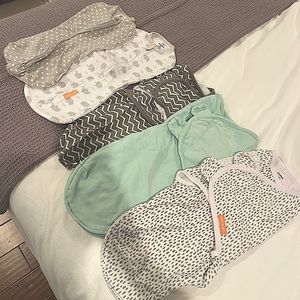 Bundle of 5 SwaddleMe Swaddles